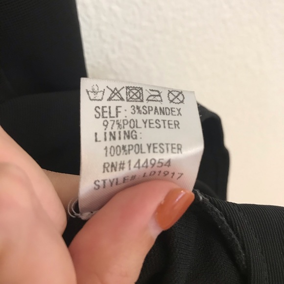 Black Mini New Years Dress - Picture 6 of 7